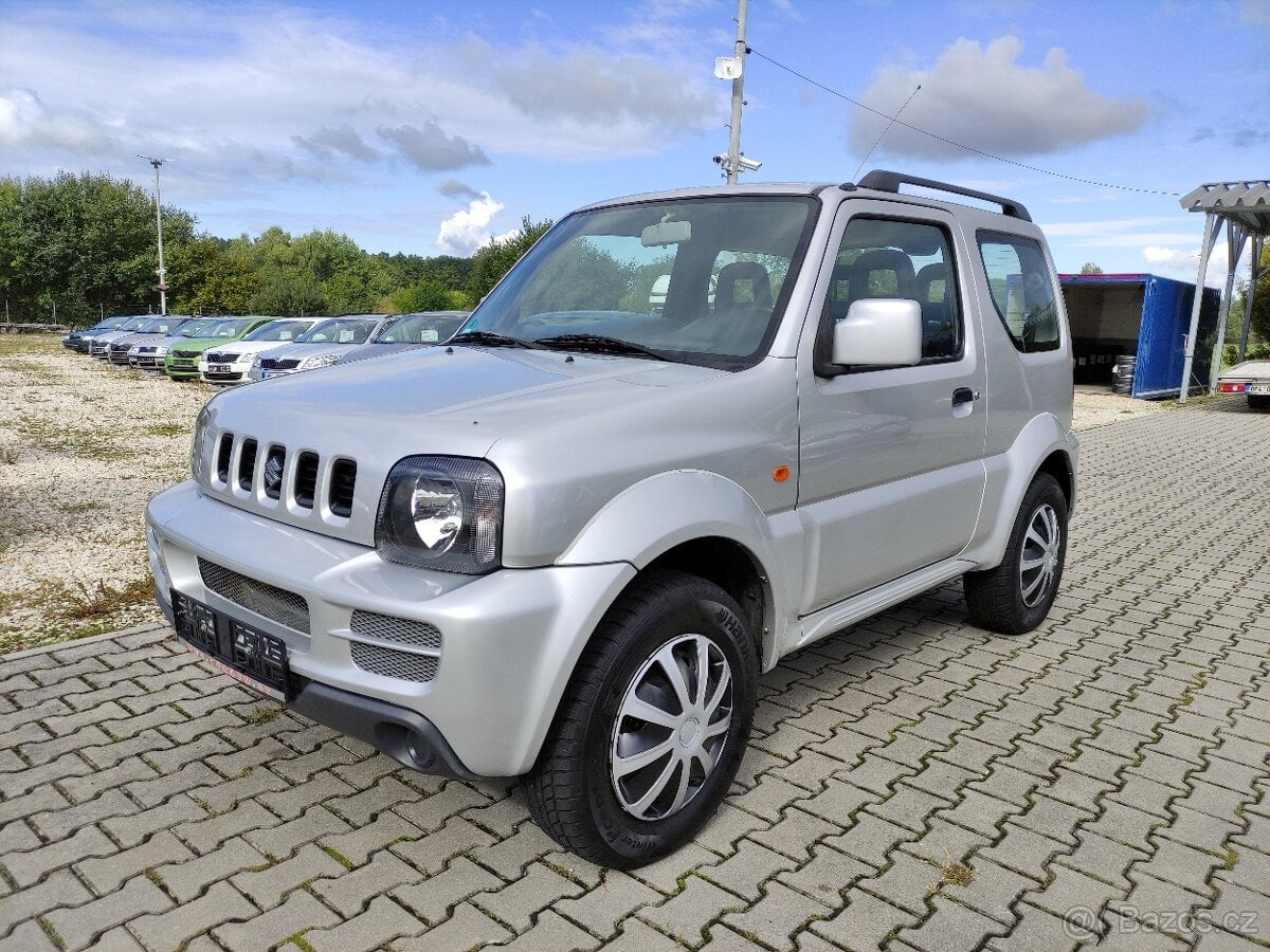 SUZUKI JIMNY 1.3i 63KW 4x4,ZÁVĚS,KLIMA,HAGUSY,4x EL.OKNA