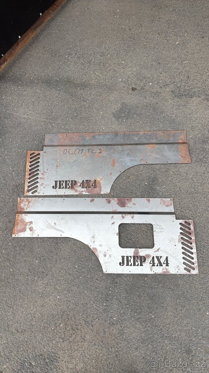 Boční kryty Jeep XJ