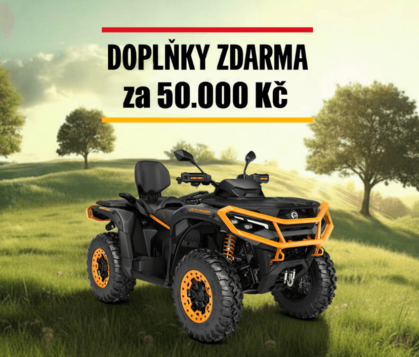 CAN-AM Outlander Max 700 XT ABS, MY25, AKCE DOPLŇKY