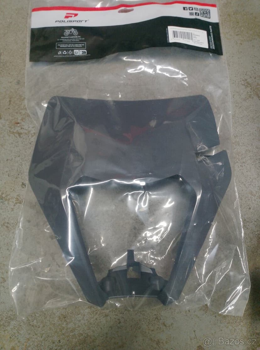 Nové KTM plasty maska-blatník