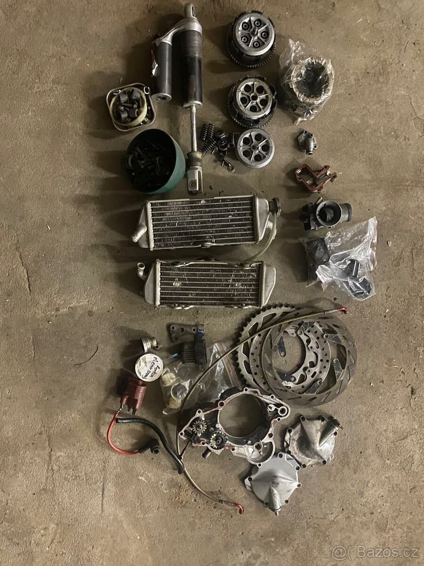 KTM sx 125 1997 kompletní+hromada dílů