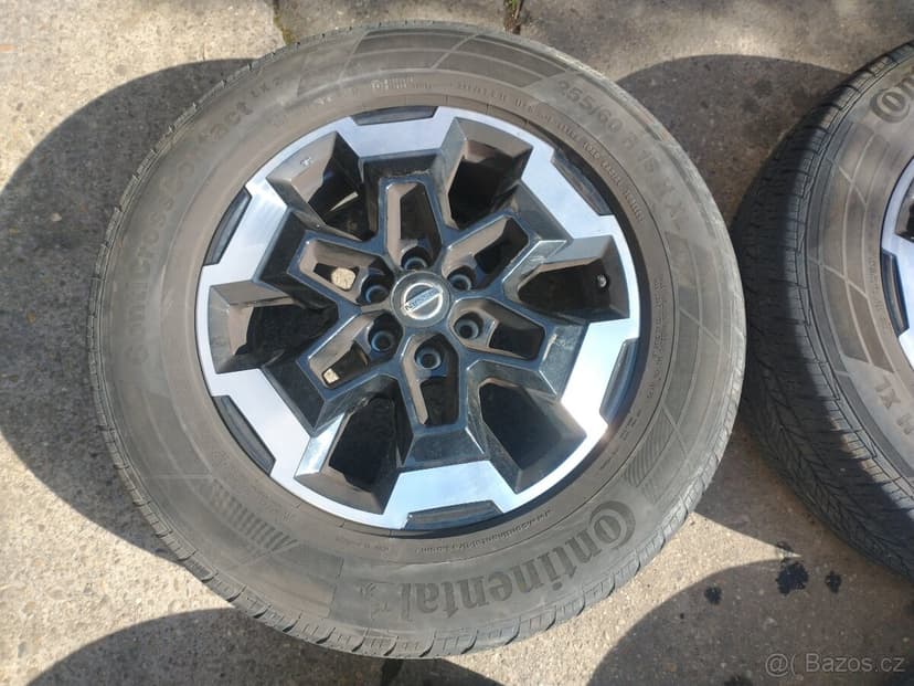 Prodam origo r18 alu na nissan navara 255/60 r18