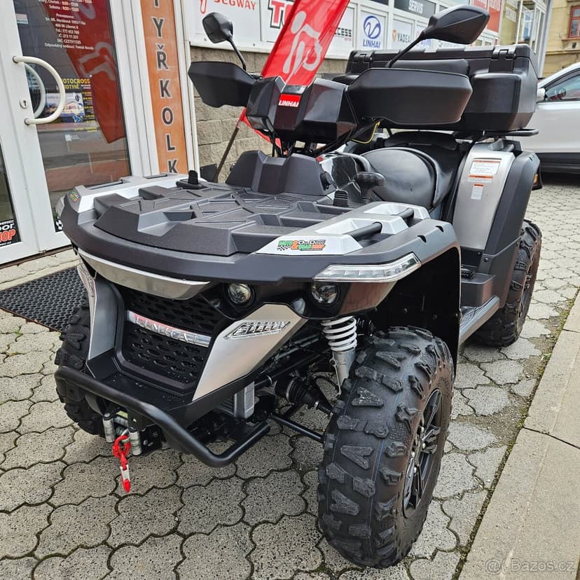 Linhai M550L EFi EPS 4x4, ČR, naviják, zadní kufr