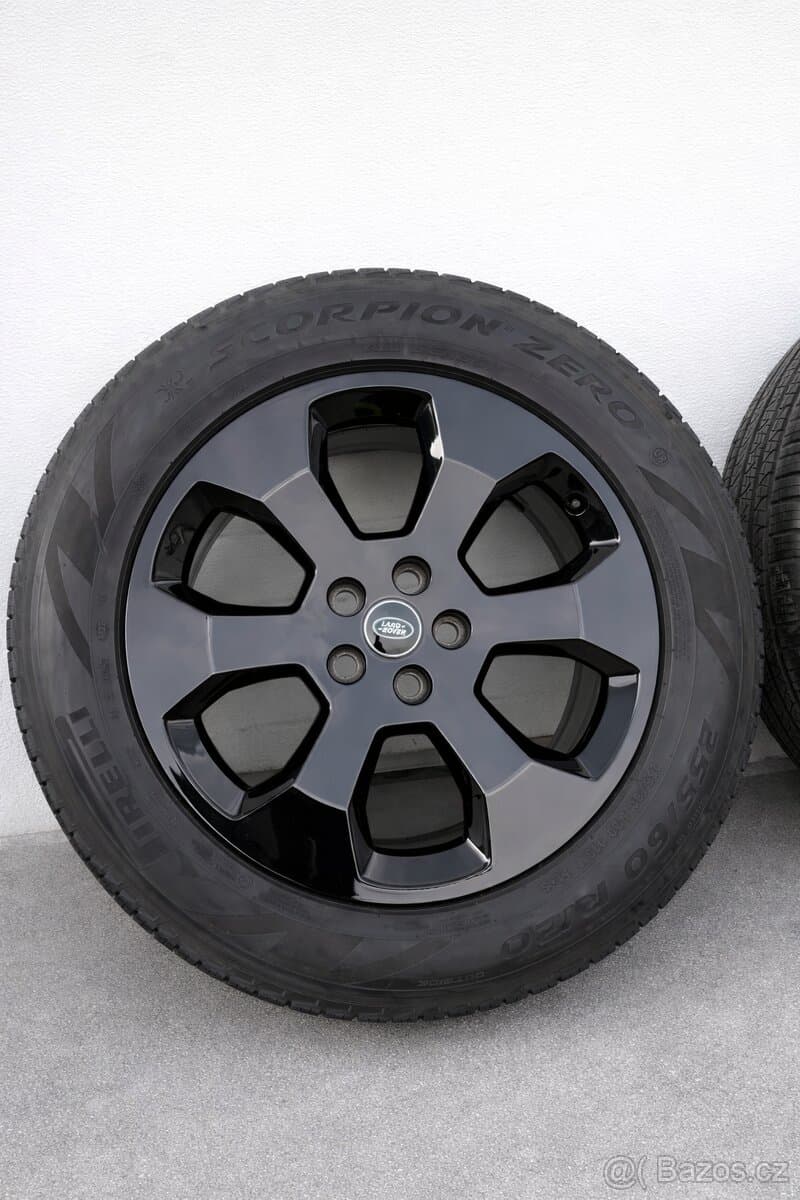 Sada 5x Alu kol a pneu na Land Rover Defender R20