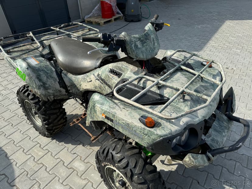 Kawasaki bruteforce 750, díly, motor