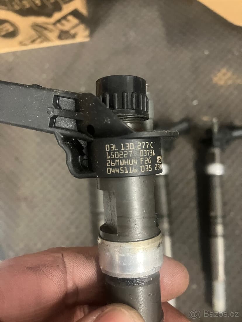 VW T5 T6 Amarok vstriky, vstřikovací lišta, čerpadlo