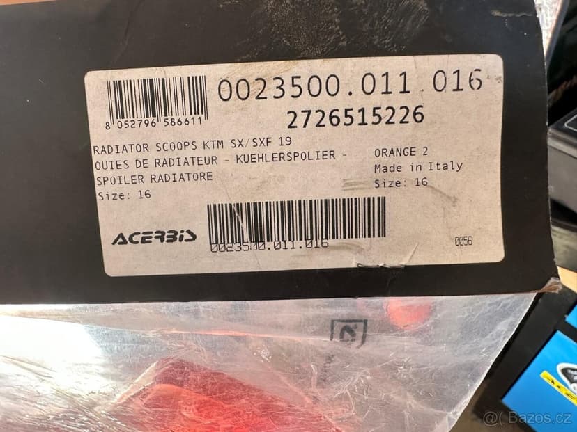 plasty KTM Acerbis
