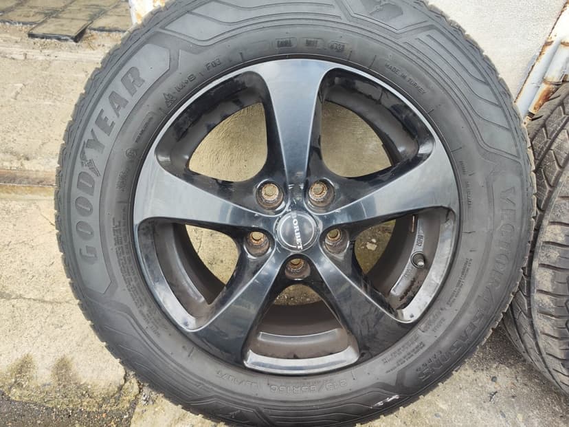 16"celoroční alu sada Borbet 5x120 VW T6 T6.1 T5 Multivan