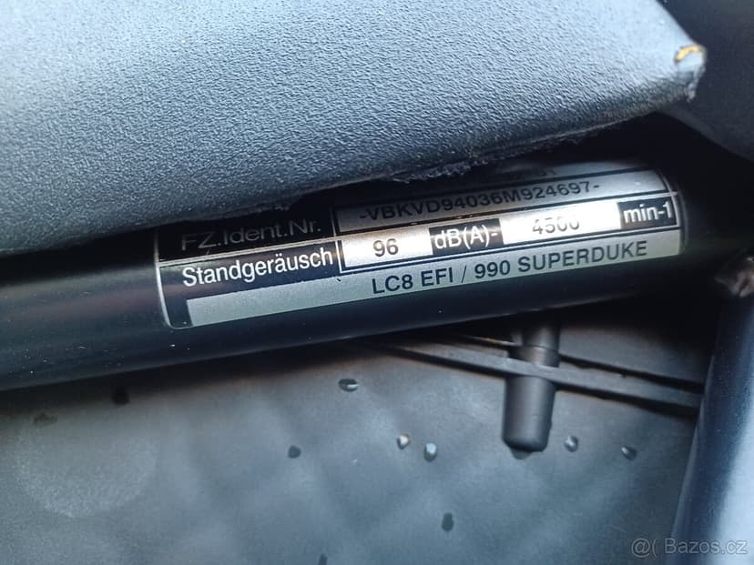 KTM LC8 990 SUPERDUKE a SMT - DOKLADY