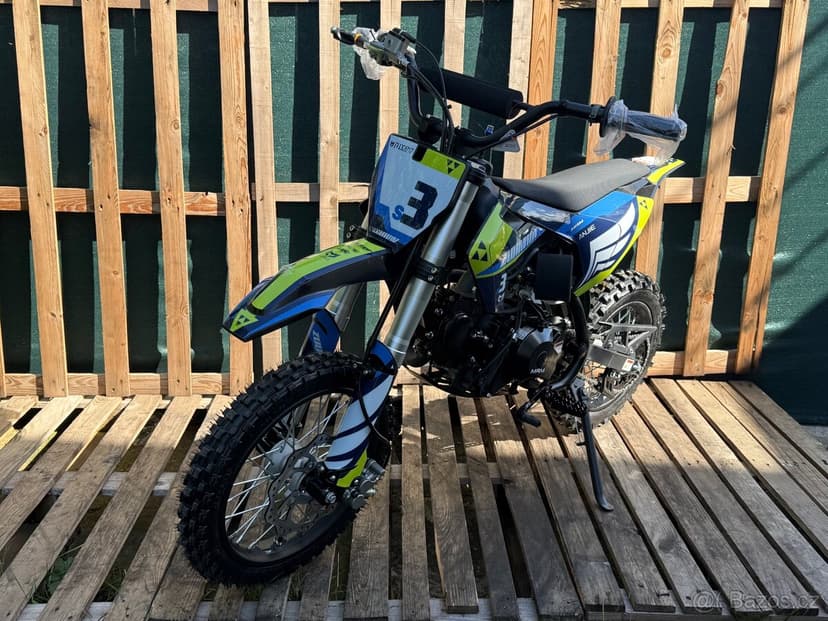 Pitbike 125ccm4T kola14”/12” Poloautomat