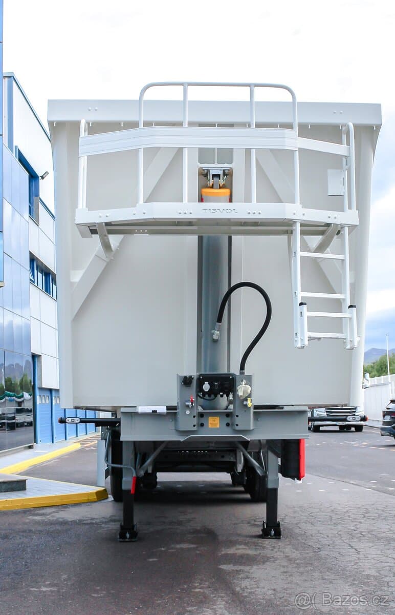 Sklápěcí návěs - Tisvol 57.3m3 5980kg Ihňed k odberu
