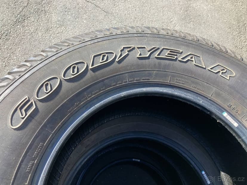 Pnematiky WRANGLER 255/75R17 GOOD YEAR 7,5 mm M+S