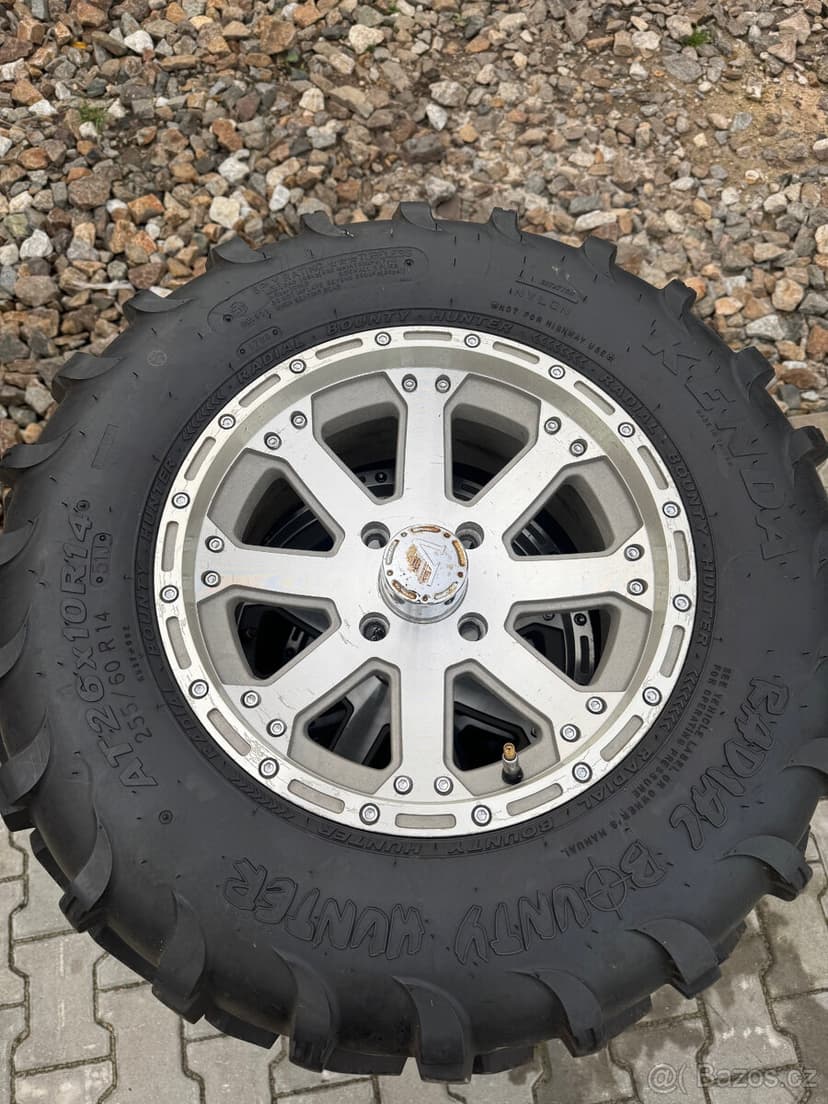 Kola R14, 4x110 na pracovní čtyřkolku