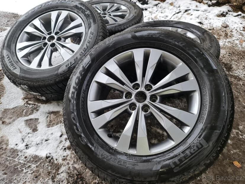 zimní Alu kola Mercedes X-Class W470 – 18" originál sada Pr