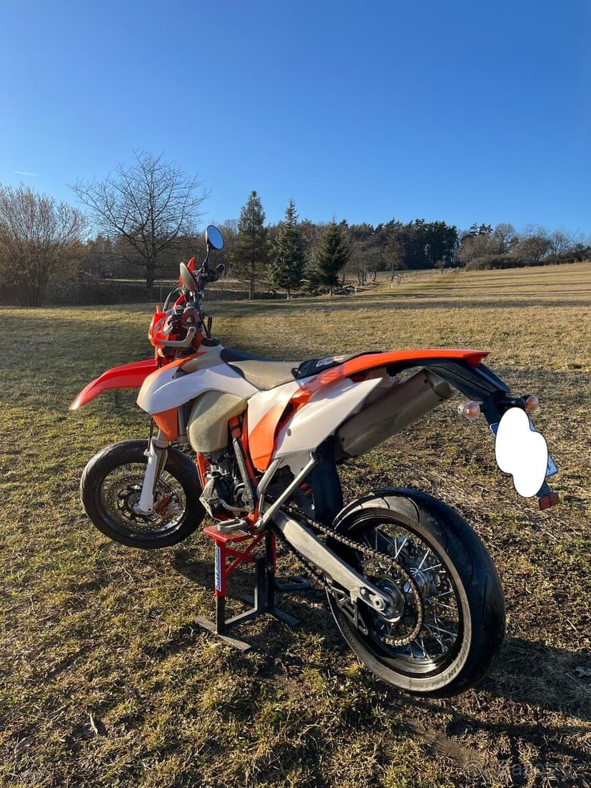 KTM exc 450 supermoto