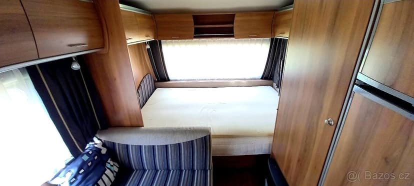 Karavan s palandami,vel.lednice Burstner Averso 500 TK 2008