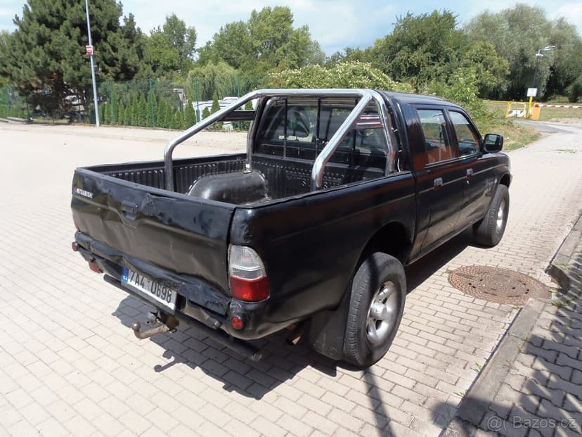 Mitsubishi L200 2.5 TD 4x4 redukce tažné 2.7 t