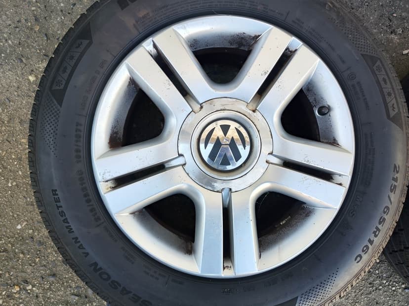 16"celoroční alu sada Los Angeles 5x120 origo VW T5 Multiva