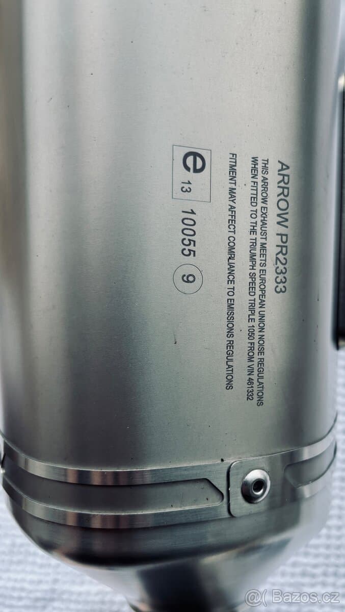 Výfuk Arrow Triumph Speed Triple 1050 R