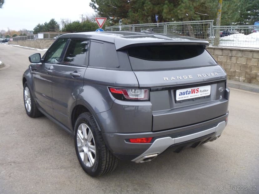 LAND ROVER RANGE ROVER EVOQUE 2.0 TD4 110kW 1.MAJITEL KŮŽE