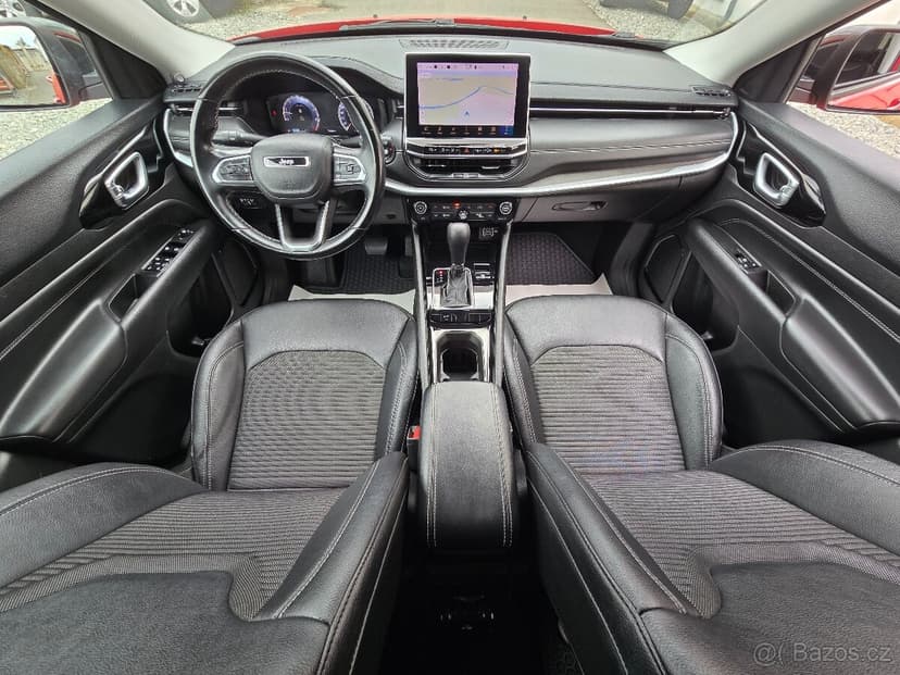 JEEP COMPASS 1,3 110kW LIMITED 2022 KAMERA NAVI KŮŽE ČR -DPH