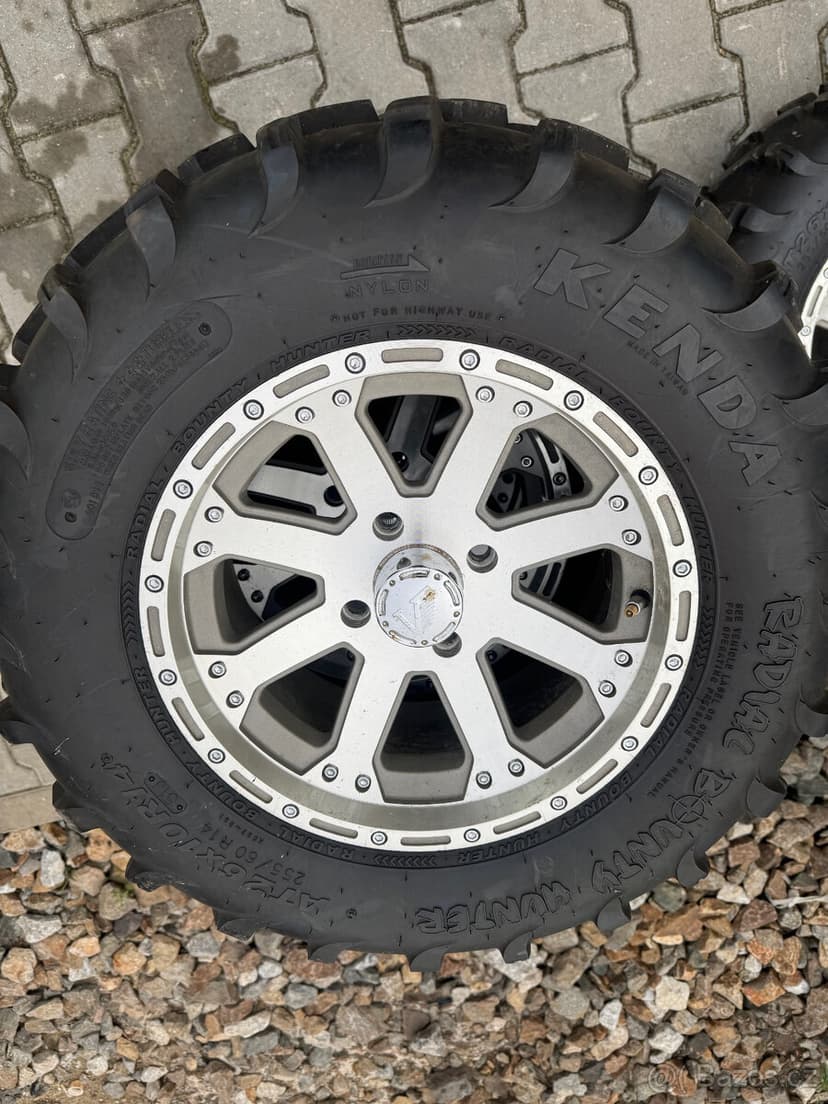 Kola R14, 4x110 na pracovní čtyřkolku