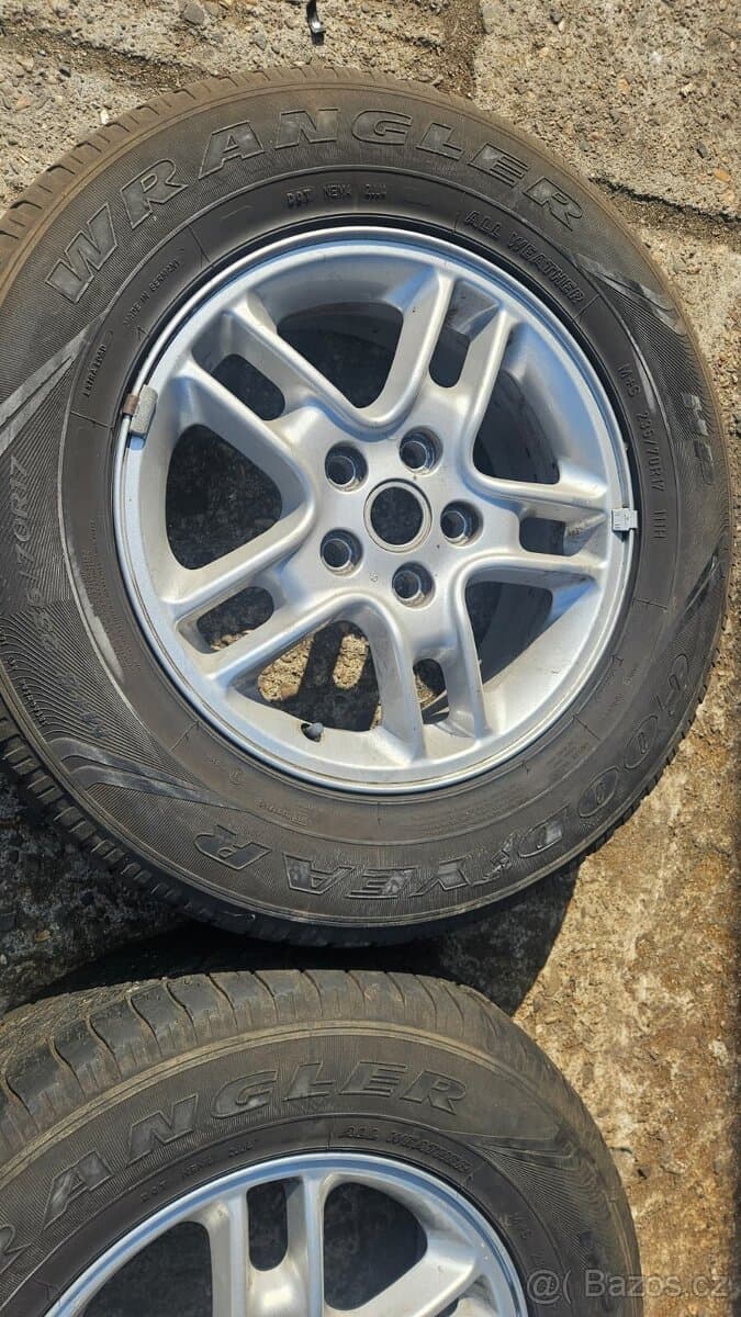 originální disky / litá kola na Land Rover Discovery