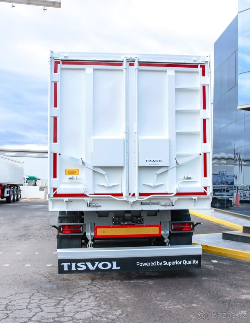 Sklápěcí návěs - Tisvol 57.3m3 5980kg Ihňed k odberu