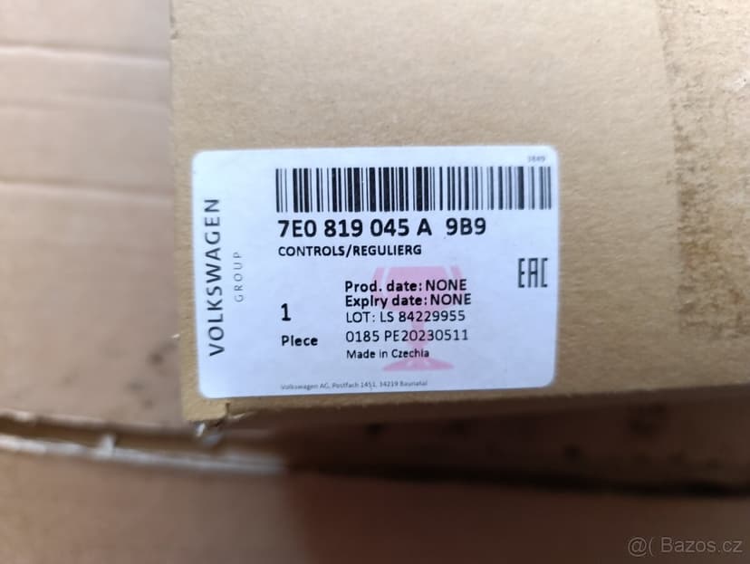 Panel kúrenia VW Amarok,Transporter, Carav, 7E,7F