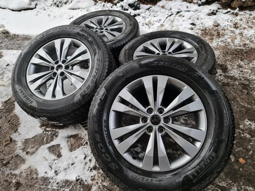 zimní Alu kola Mercedes X-Class W470 – 18" originál sada Pr