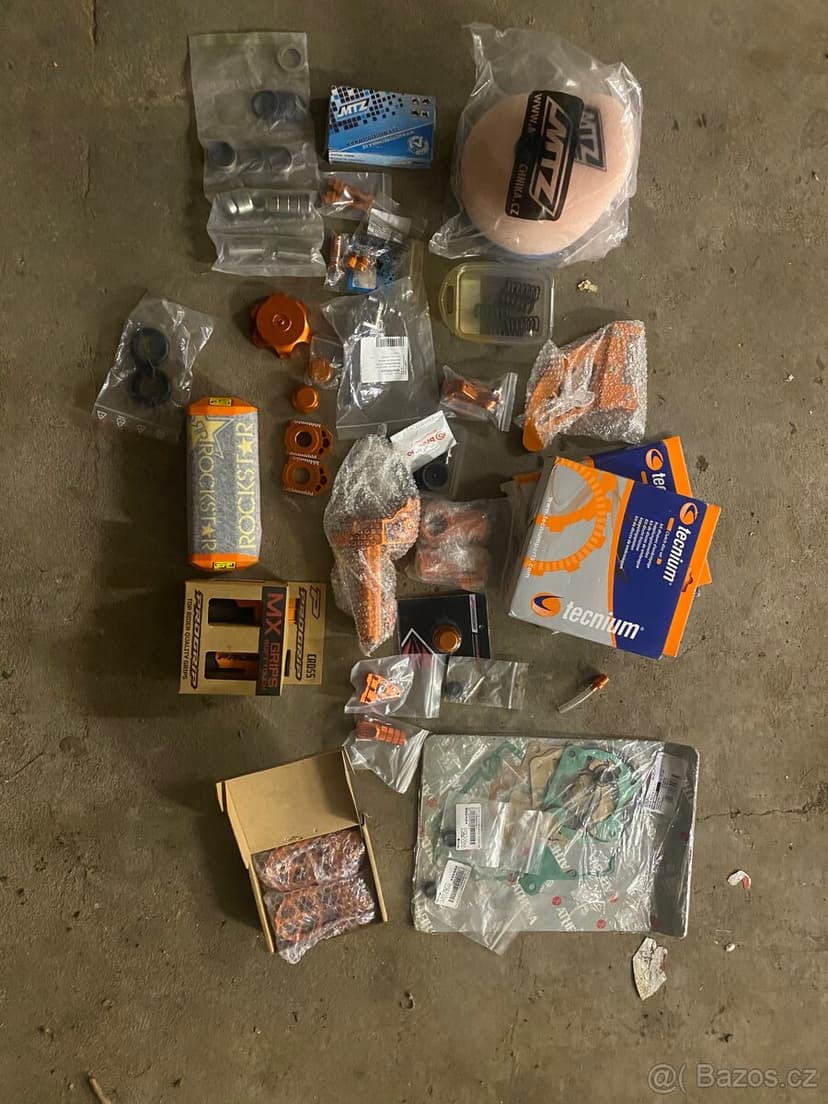 KTM sx 125 1997 kompletní+hromada dílů