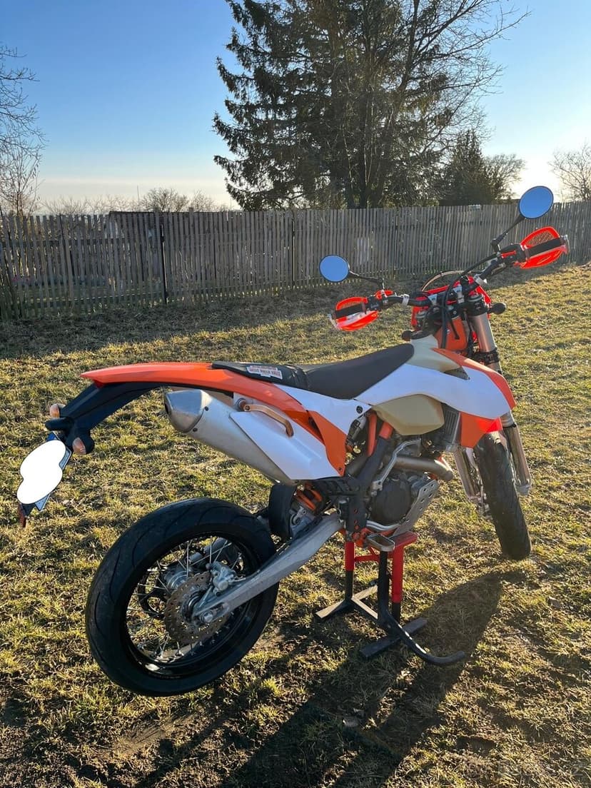 KTM exc 450 supermoto
