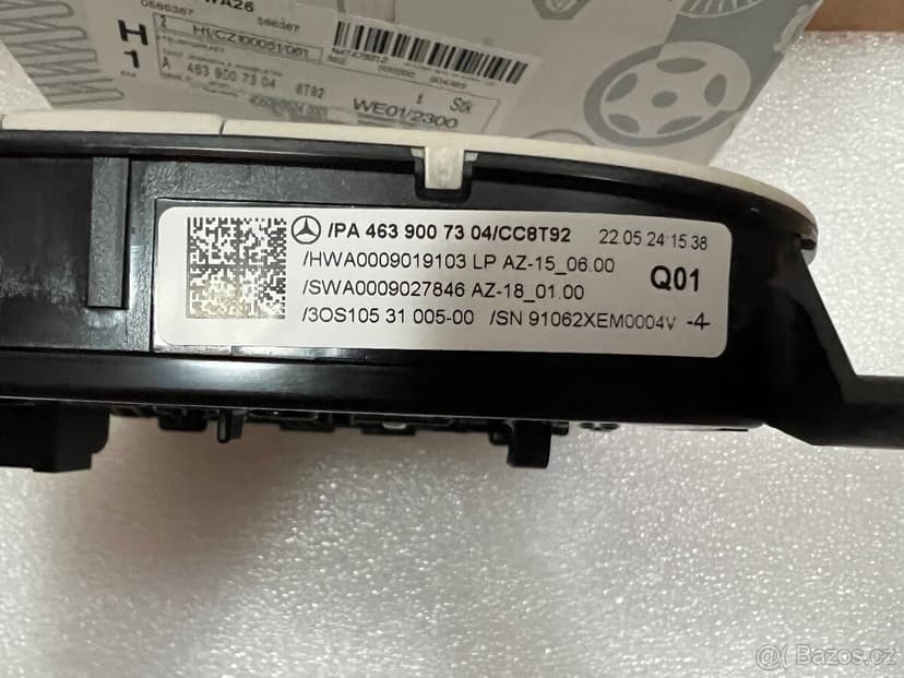 STŘEŠNÍ JEDNOTKA MERCEDES G W463