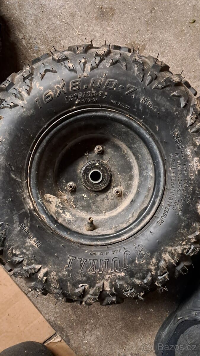 Náhradní díly z dětské čtyřkolky 125 cc