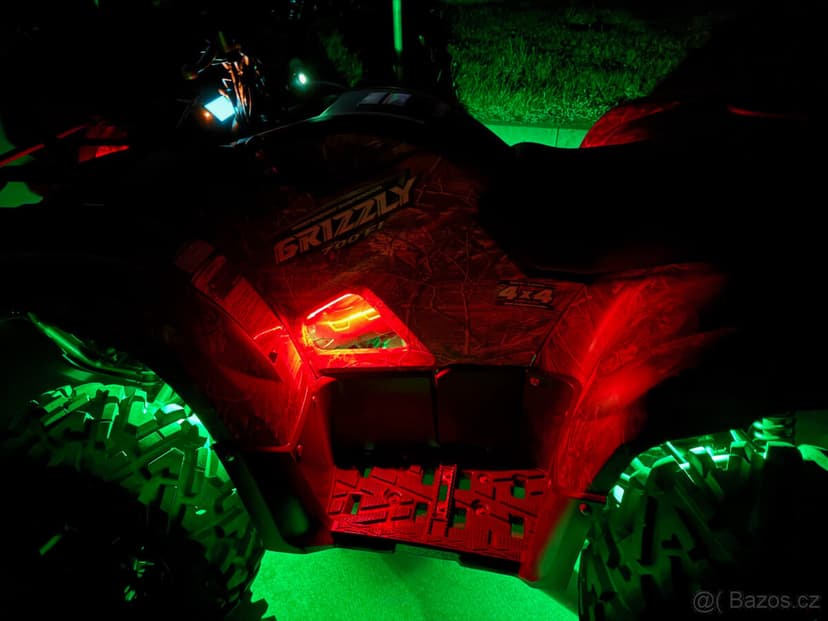 Podsvícení čtyřkolky