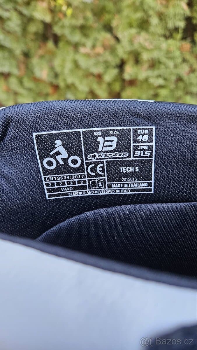 motokrosové boty Alpinestars Tech 5 – vel. 48