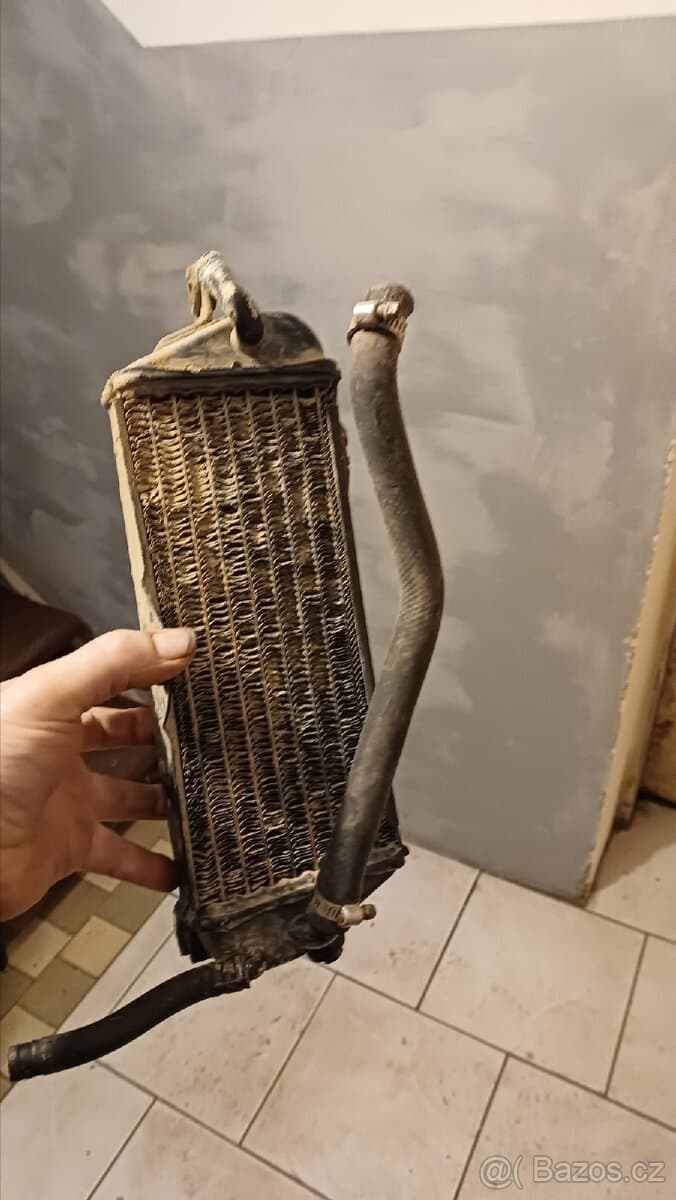 Chladič, chrániče chladiče KX 250