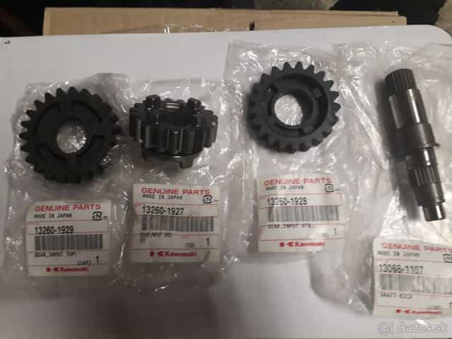 kawasaki KX 250 prevodovka 2002