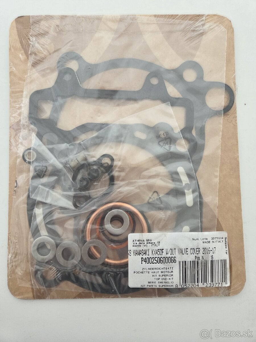 Horná sada tesnení Kawasaki KX 450F 16-18