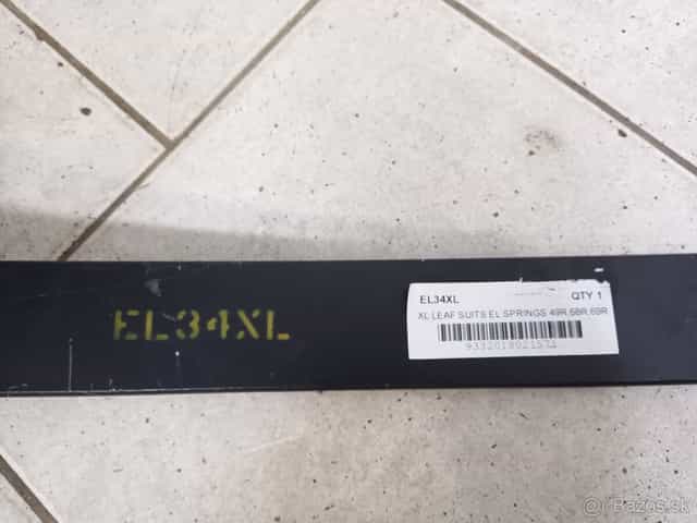 Listová pružina Ford Ranger