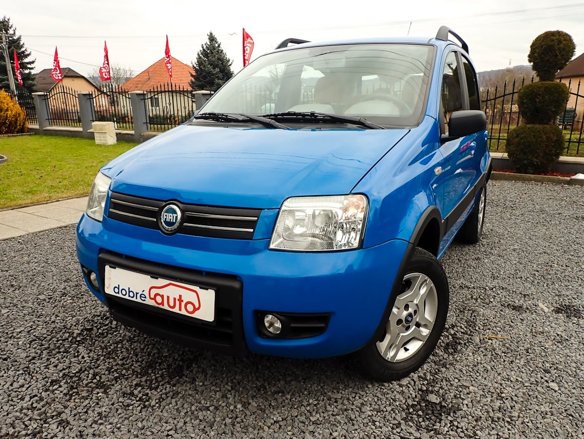 FIAT PANDA 1.3MultiJet 4x4 - KLIMA-ŤAŽNE-SEZONNE PNEU