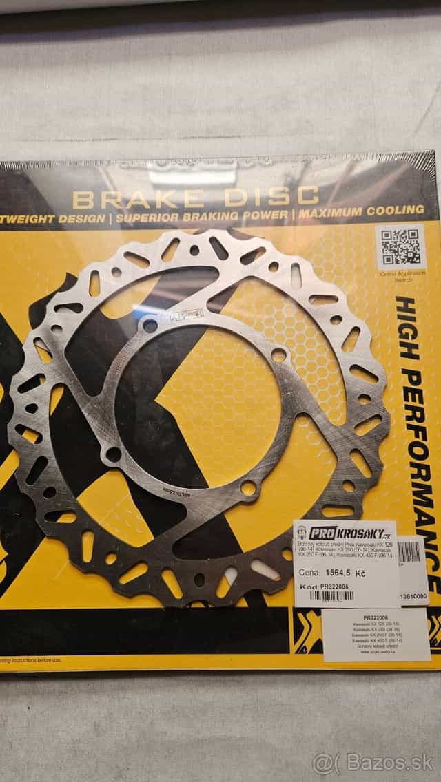 Kawasaki kx kxf 125 - 450 2006 - 2014 predny kotuc novy