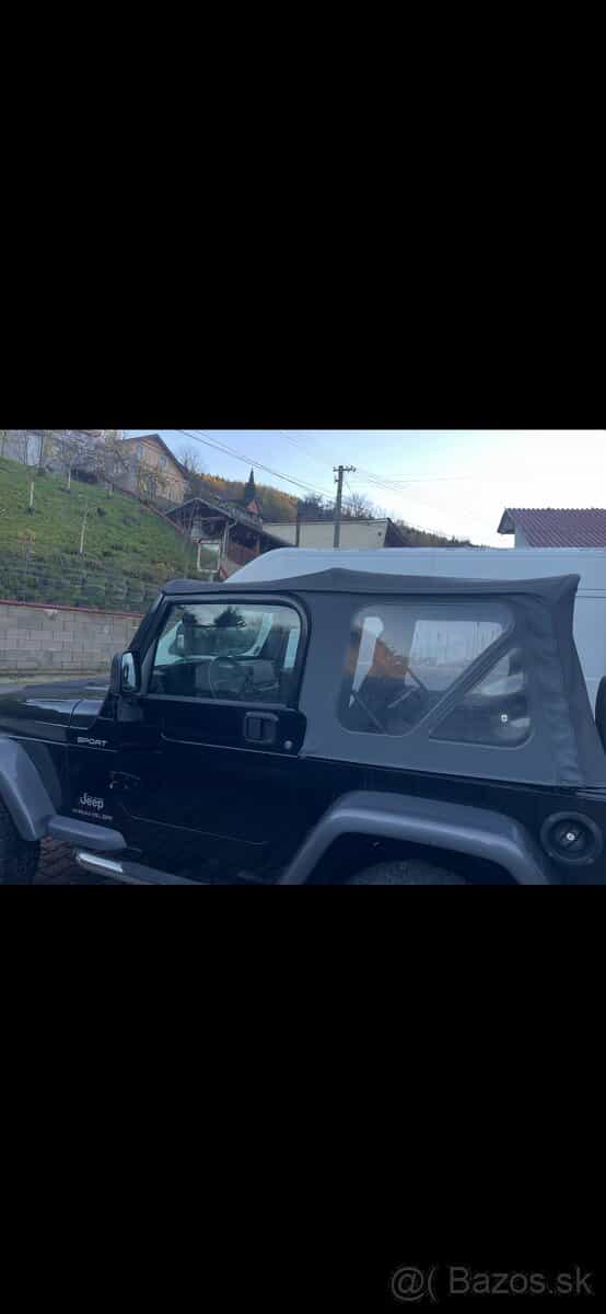Jeep wrangler tj platenna strecha