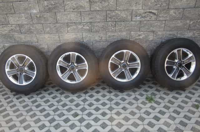 R18 Letná sada JEEP WRANGLER rozteč 5x127 255/70R18