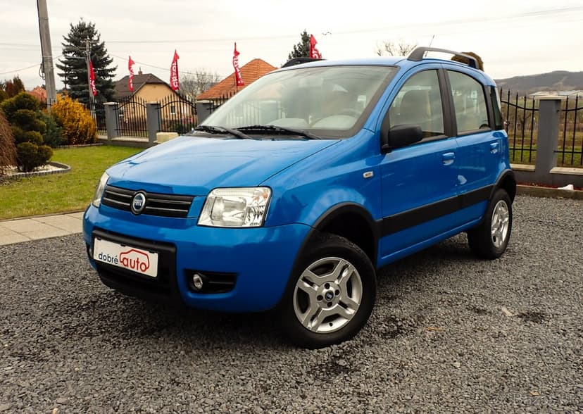 FIAT PANDA 1.3MultiJet 4x4 - KLIMA-ŤAŽNE-SEZONNE PNEU