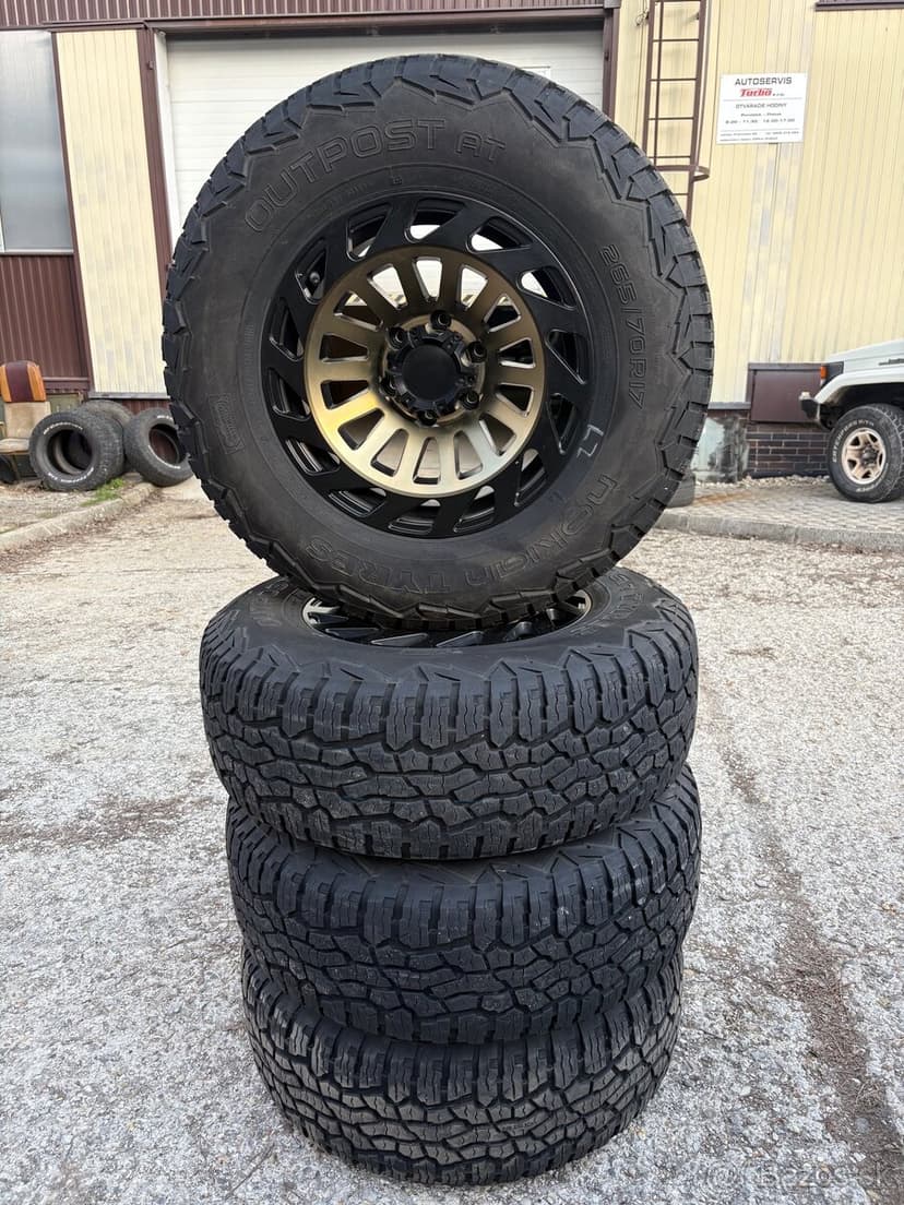 Toyota Disky Pneumatiky Nokian Outpost AT 265/70/R17