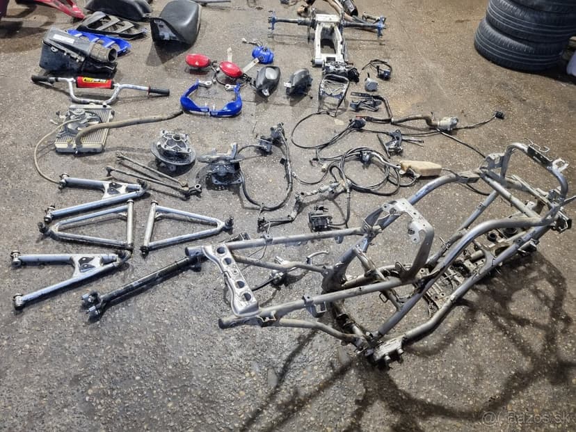 Yamaha raptor 660 diely