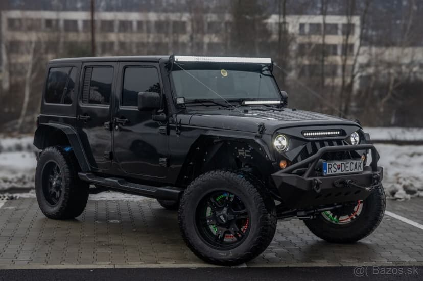 Jeep Wrangler Unlimited JK 3.6 V6 USA dovoz, 4x4, 4‑dverový