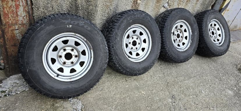 Disky 6x139.7 + pneu toyo 265 70 R16