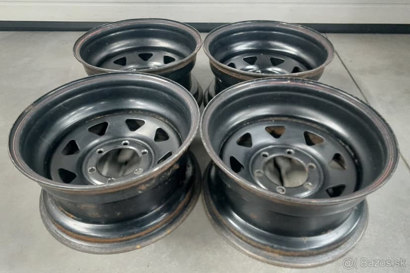 Predam plechove disky Triangular 6 x 139.7